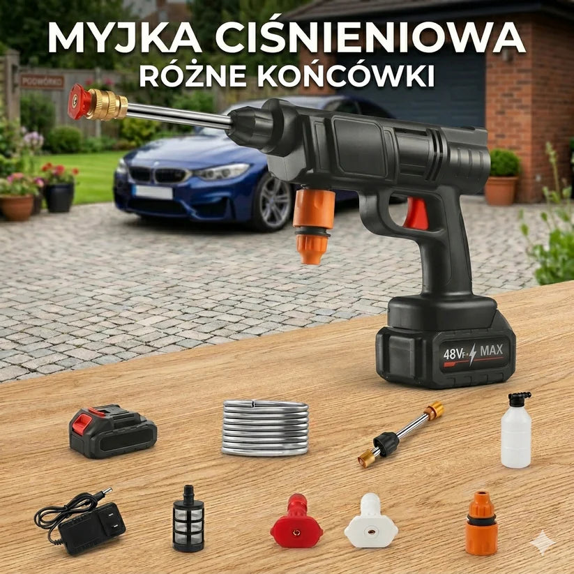 Profesjonalna Myjka Wysokociśnieniowa do Samochodu - WashGO™